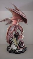 Grosse Drachenfigur Fantasy  45 × 35 cm  guter Zustand