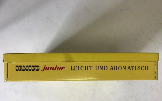 Sonstige Tabakwaren: Cigarillos Blechdose Ormond Junior – Gebraucht aus Zürich von gigimai67 1