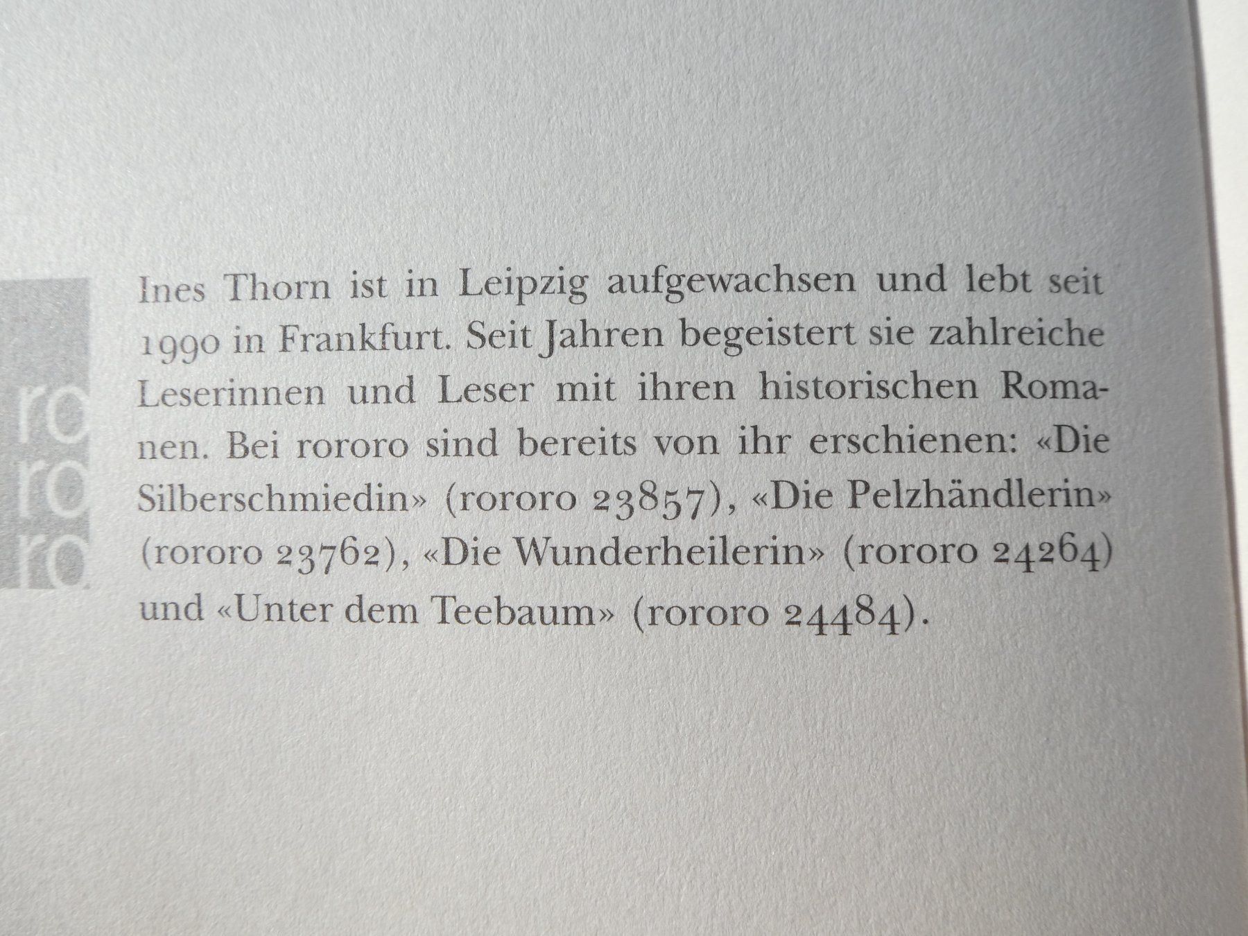 Libri: Galgentochter, von Ines Thorn – Nuovo (secondo la descrizione) da Gattikon venduto da kaandooh 2
