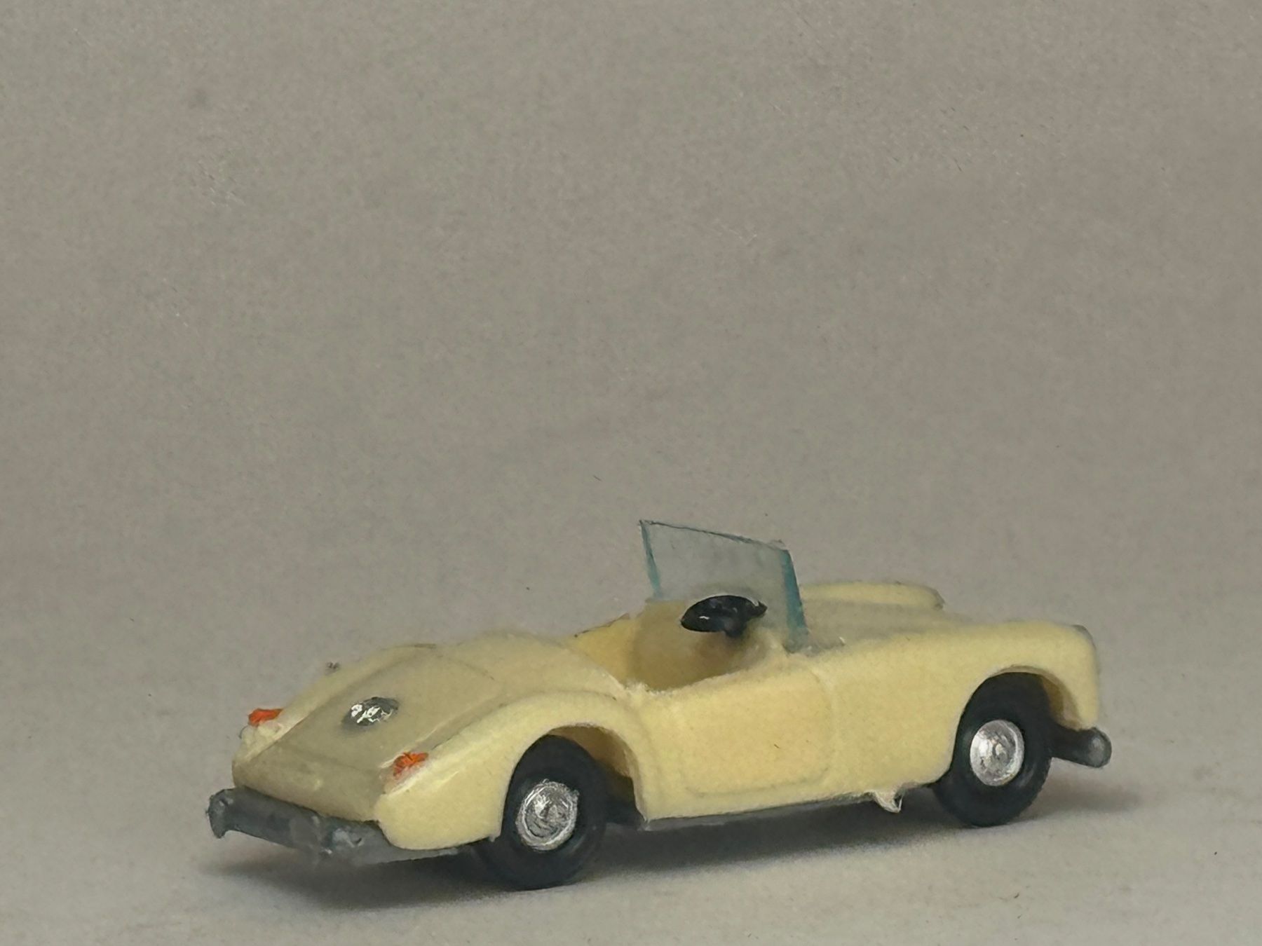 Eko Modellini d'auto: GB- EKO MG A Cabriolet hellcremeweiss – Usato da Elm venduto da Wikmtz 1