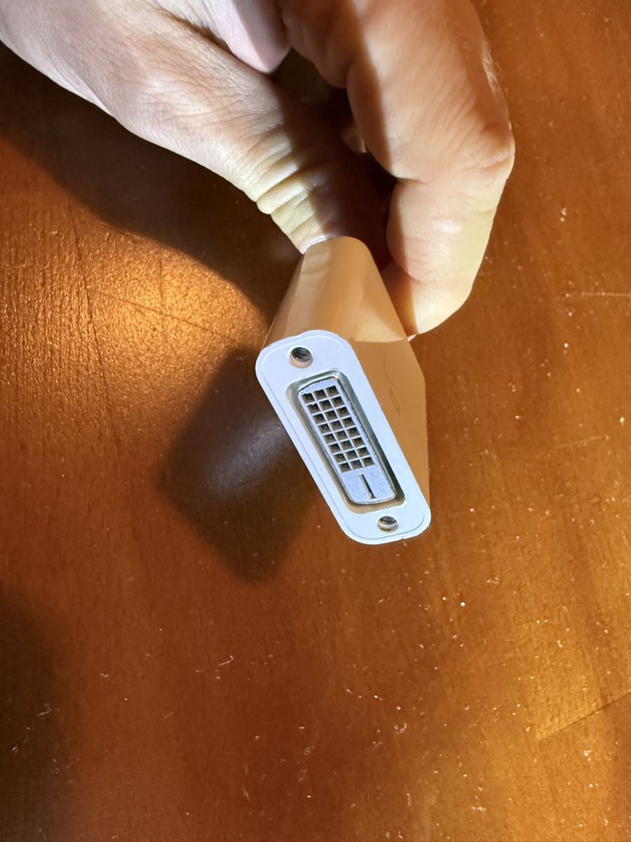 Apple Laufwerke & Adapter: Apple adaptateur Thunderbolt DVI Model A1305 – Gebraucht aus Chardonne von amonney 1