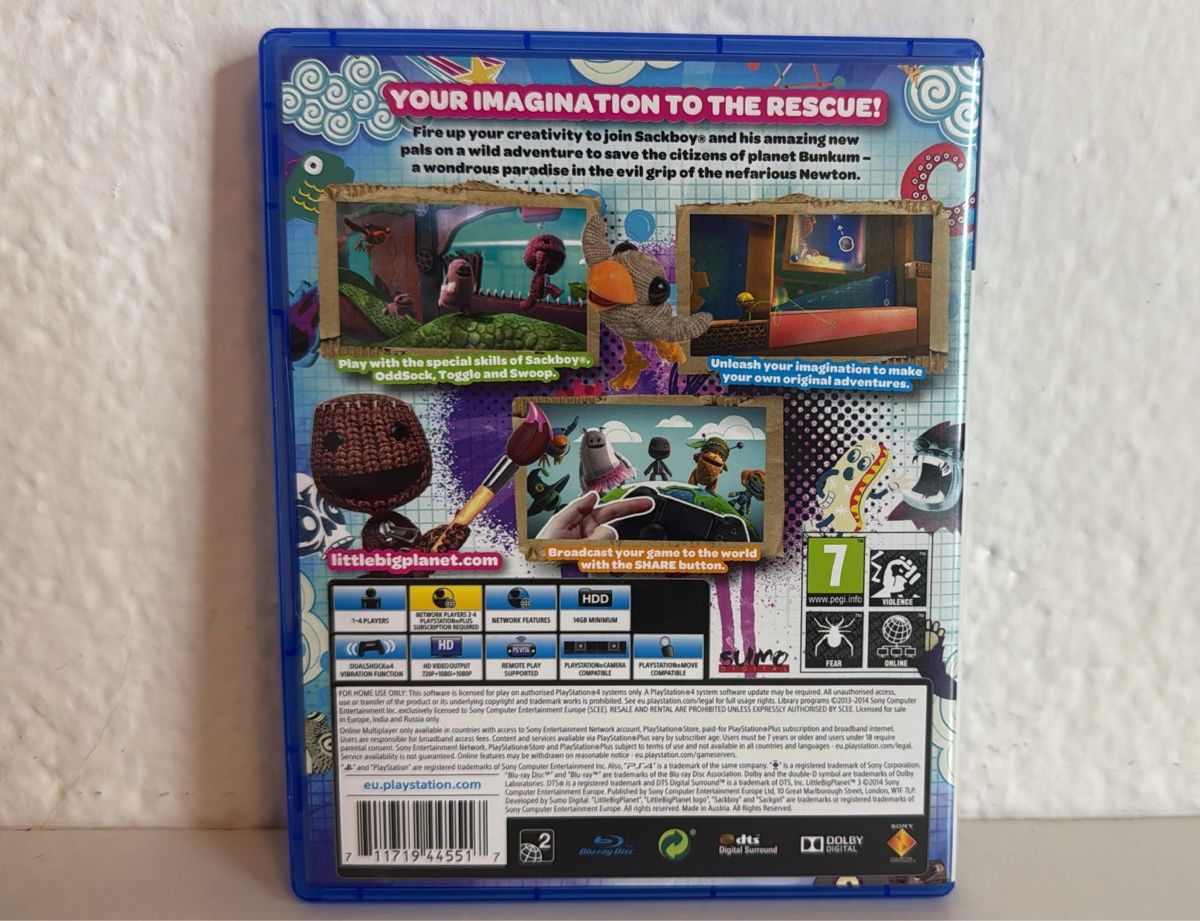 Sony Giochi: Little Big Planet 3 - PS4/PS5 Game - Good Condition! – Usato da Ehrendingen venduto da bubulence 1