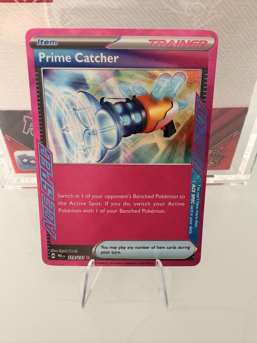 Pokémon Carte collezionabili: Prime Catcher 119/131 ACE SPEC - Temporal Forces - ENG - – Nuovo (secondo la descrizione) da Locarno venduto da mar_z75x