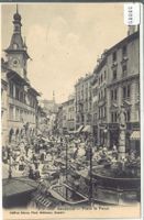 Lausanne - Place la Palud - animee