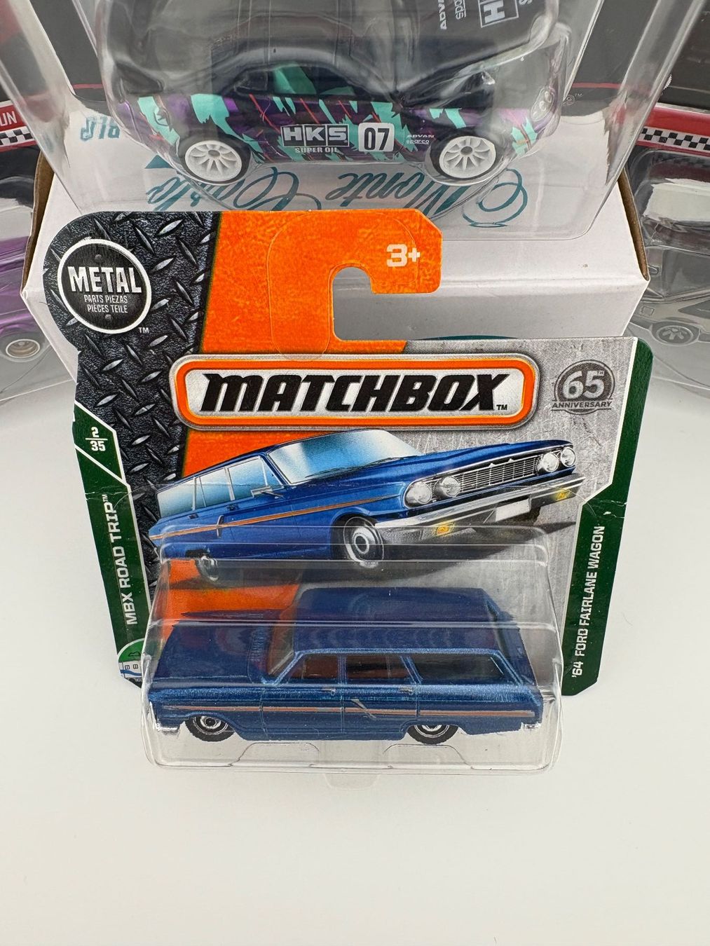Matchbox Modellautos: Matchbox 64 Ford Fairlane Wagon - 2018 - 2/125 – Neu und originalverpackt aus Flawil von HeisseReifen 1