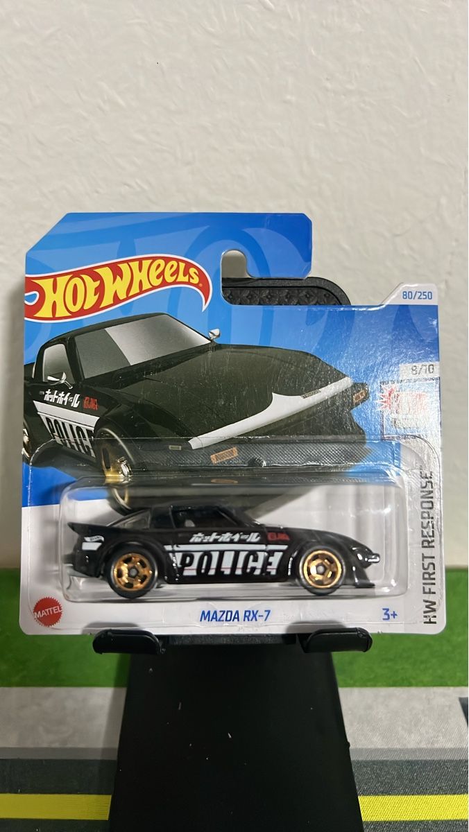Hot Wheels Modellini d'auto: Hot Wheels Mazda RX-7 Polizei! – Nuovo (secondo la descrizione) da Thayngen venduto da sop_2xnz