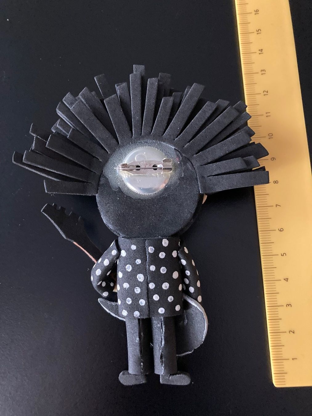 Placchette & Badge: The Cure - Robert Smith - Broche - fait à la main – Usato da Fribourg venduto da Karushi 1