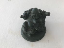 Statuette Bouddha Rieur, déco zen et porte-bonheur Bronze