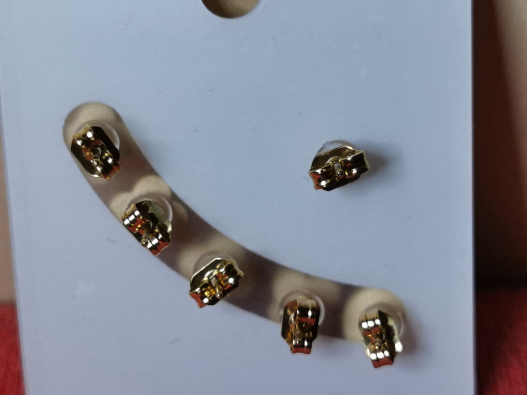 Ohrringe & -stecker: Drei Paar Damen Ohrstecker.  – Neu und originalverpackt aus Schlieren von vlalif 3