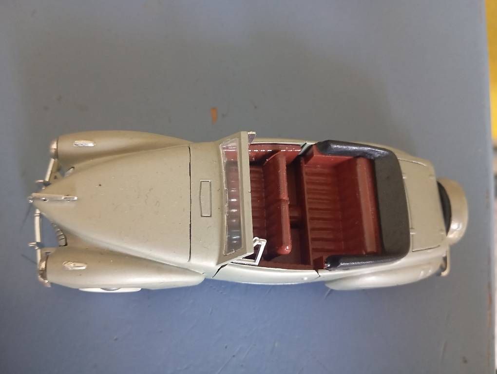 Rio Modellautos: Oldtimer Modellauto RIO 1:43 Cabrio beige – Gebraucht aus Basel von Petergunn 1