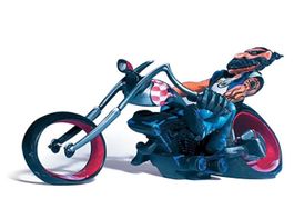 SPEED FREAKS TERRY ROSS HARLEY BASHER ART SCULPTURE RARE NEU