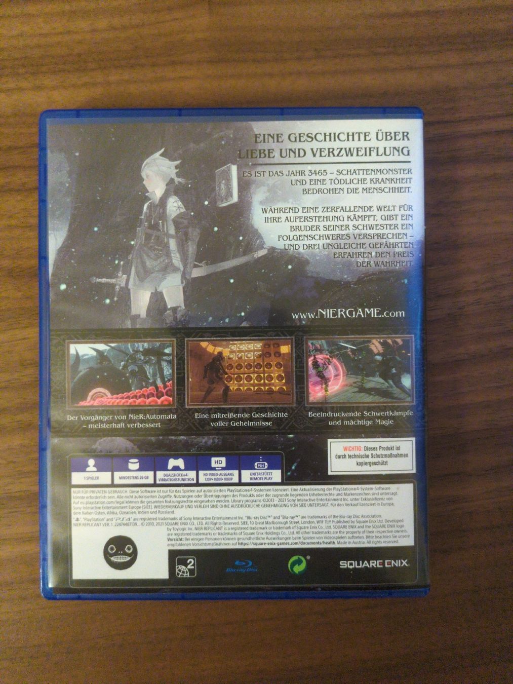 Spiele: NieR Replicant ver.1.22474487139 PS4 – Gebraucht aus Muttenz von ser_qwd2 1