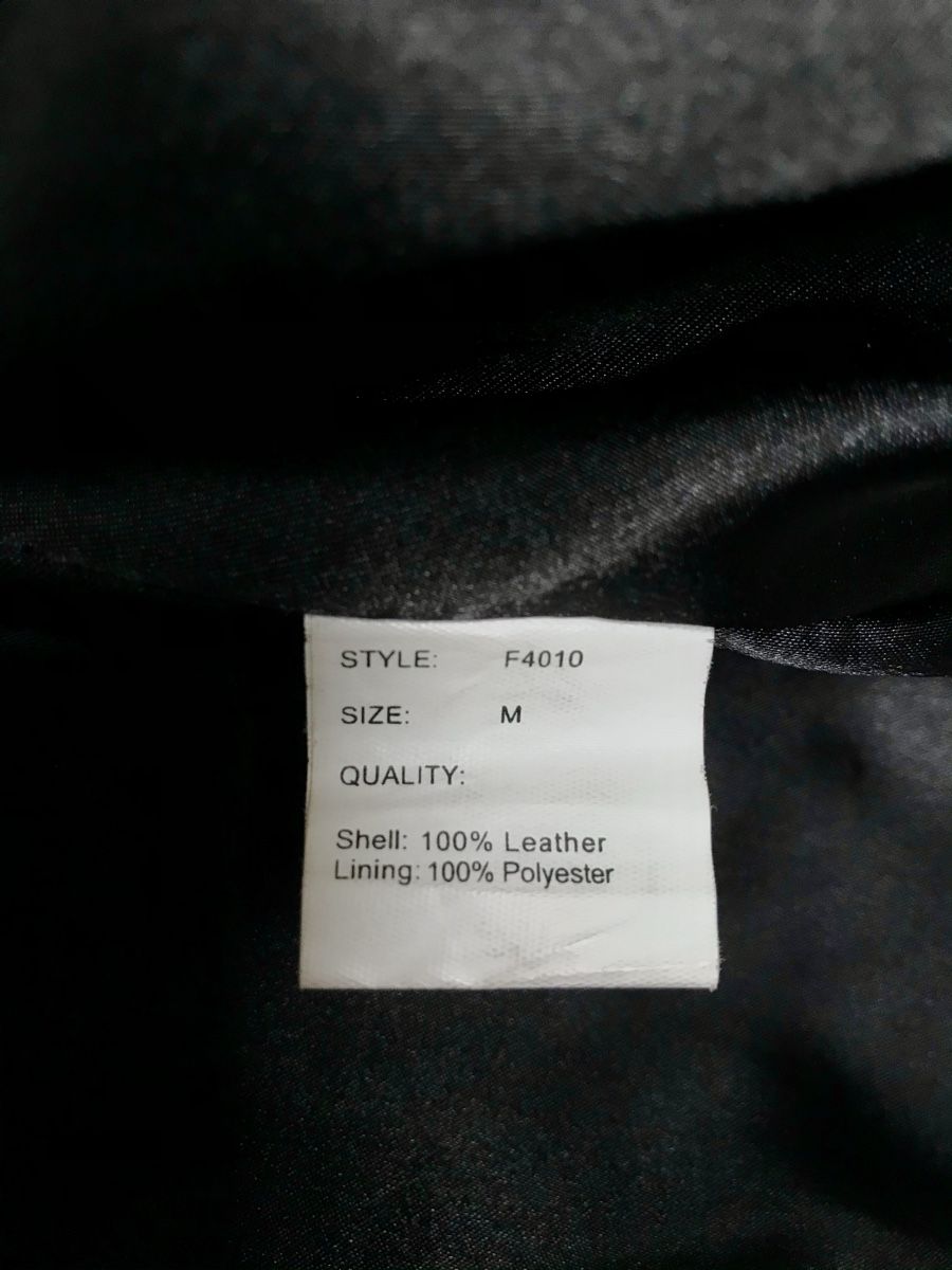 Giacche: Leichte, schwarze Lederjacke von Saint Tropez – Usato da Rüti ZH venduto da Amy_M 4
