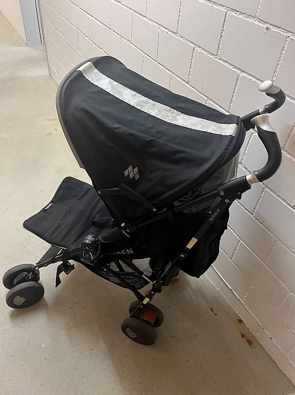 Carrozzine: Maclaren Kinderwagen Schwarz – Usato da Schlieren venduto da dte_5prt