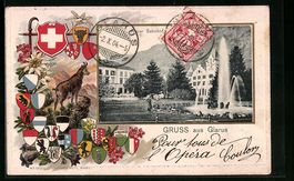Passepartout-Lithographie Glarus, Neuer 
