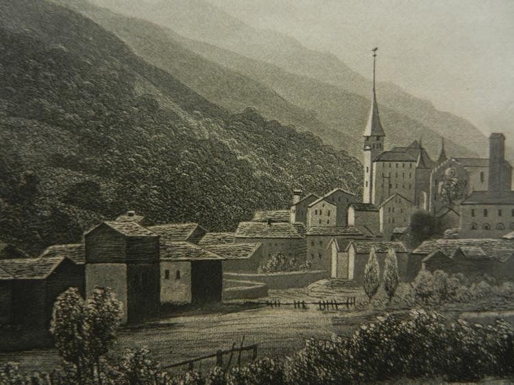 Stiche: Visp schöne Aquatinta – Gebraucht aus Risch von Antikfee 8