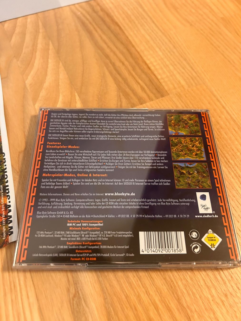 Jeux: Siedler II PC CD-ROM – D'occasion à Brüttisellen par ThommyK 1