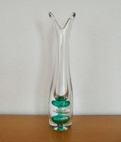 Vase VITREUM Crystal Glass Sweden, signiert