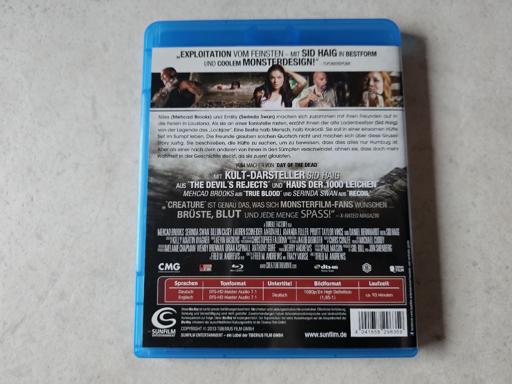 Alle DVDs: Creature  /  Uncut Bluray – Gebraucht aus Schneisingen von backstore24 1