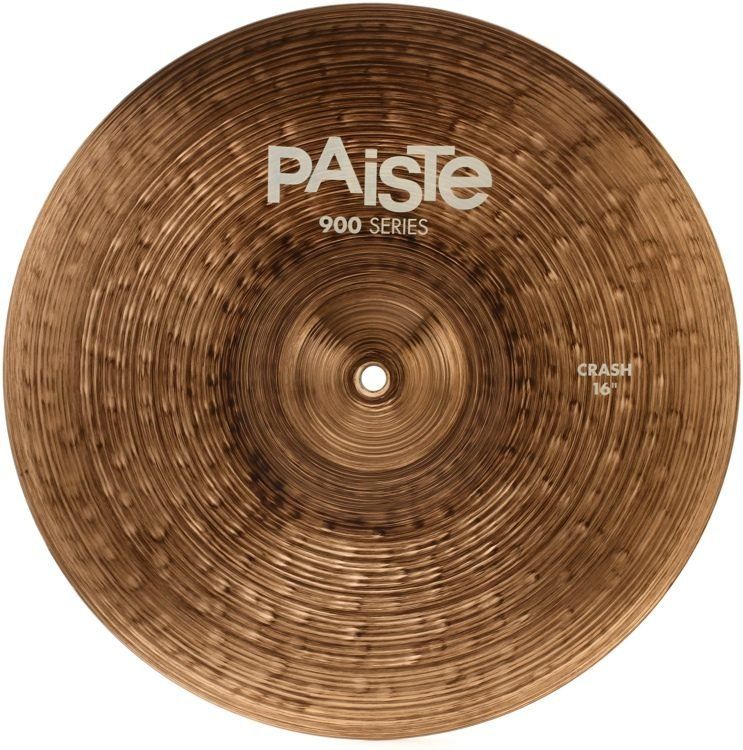 Paiste Musikinstrumente: Crash Paiste 900 Series Medium 16" – Neu und originalverpackt aus Zufikon von Resonance-Drums