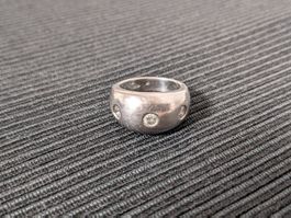 BALMAIN signierter Ring aus 925 Silber, rar
