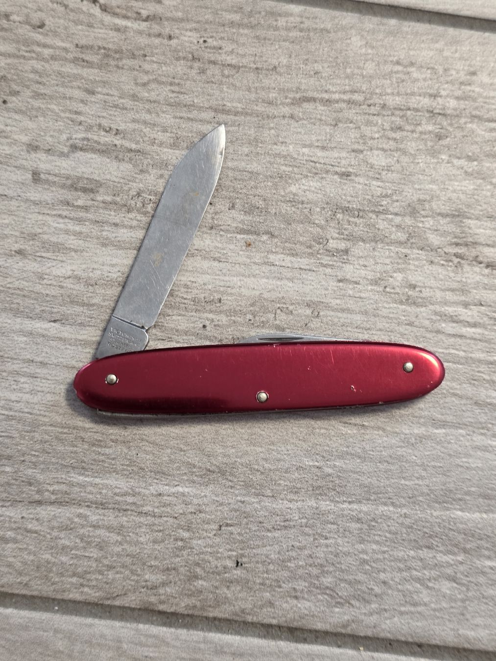 Victorinox Coltelli tascabile: Taschenmesser Frey Victorinox rot gebraucht – Usato da Dorf venduto da Echo_Elements 3