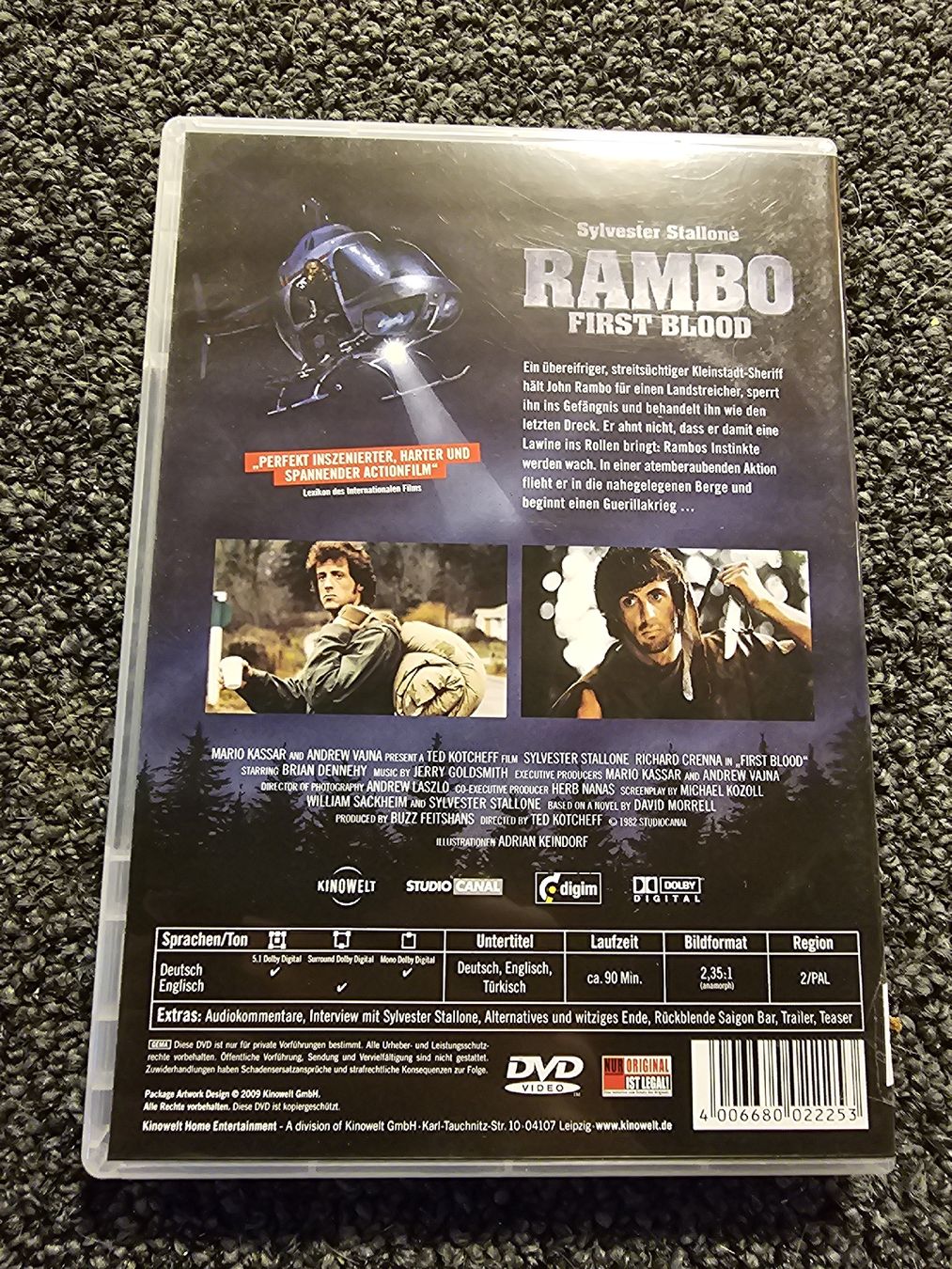Tutti i DVDs: Rambo First Blood DVD(20706) – Usato da Ruswil venduto da jan_bxl5 1
