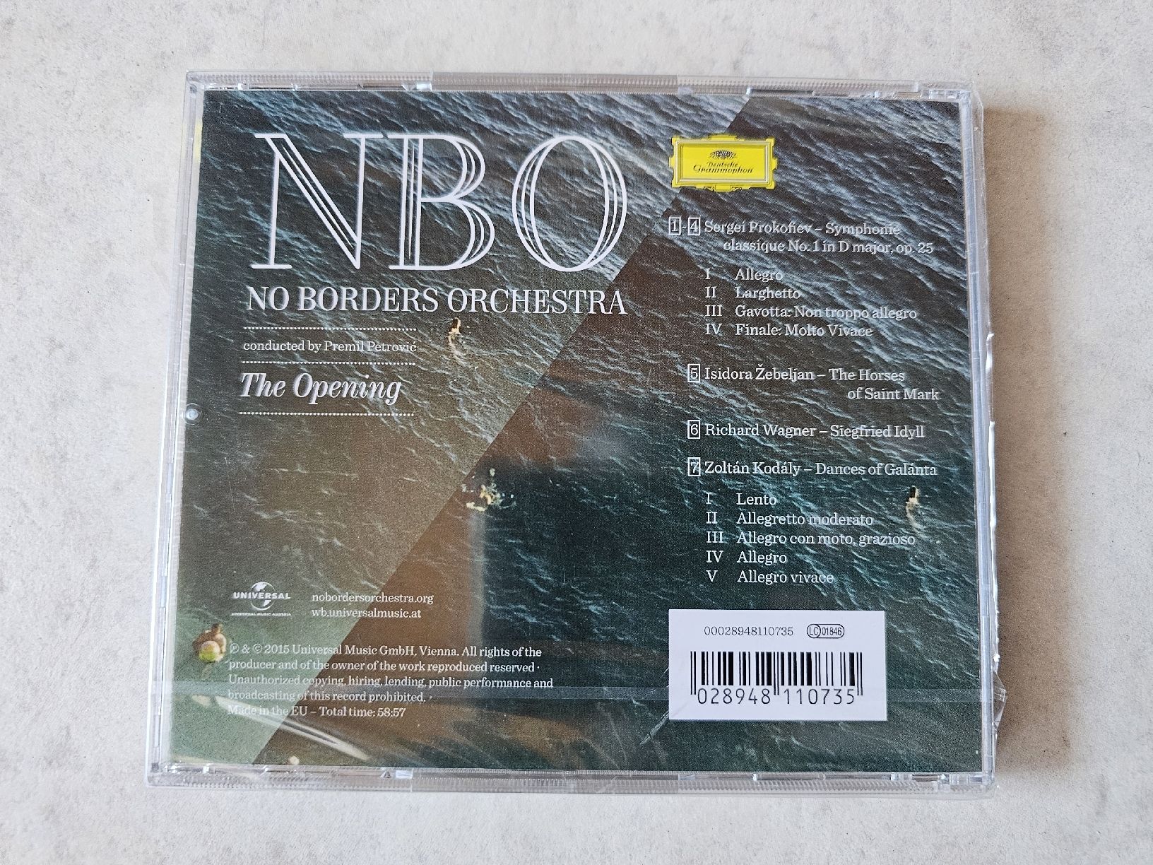 CD: No Borders Orchestra  -  The Opening / Fabrikneu – Nuovo e nell'imballaggio originale da Schneisingen venduto da backstore24 1