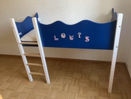 Kinder-Hochbett, Marke „Eigenbau“