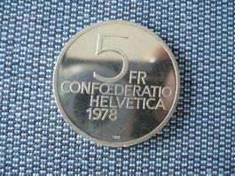 5 Franken 1978 Henry Dunant