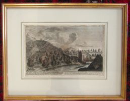 Baden Kupferstich von M. Füssli selten