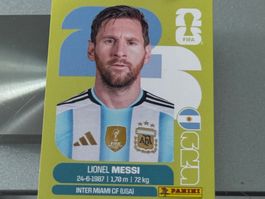 Panini Sticker Lionel Messi WM 2026