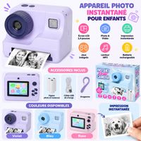 Appareil photo instantané avec impression
