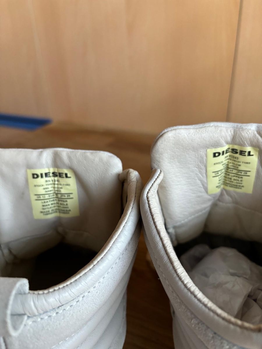 Diesel Scarpe da uomo: Diesel Onice Leather Sneakers – Nuovo e nell'imballaggio originale da Ascona venduto da GioeleS 6