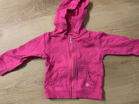 Kapuzenjacke, Gr. 74, rosa, Mädchen