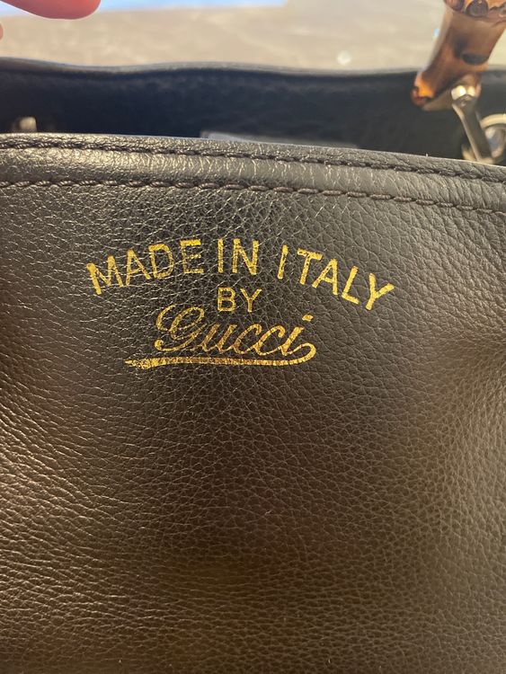 Gucci Bamboo Bag Tasche schwarz medium 3