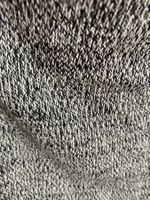 Stoff - Strick schwarz-weiss meliert, 150cmx80cm