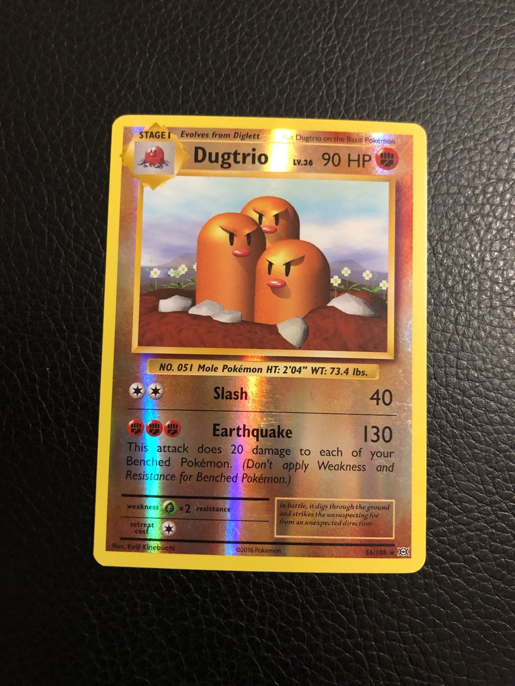 Pokémon Carte collezionabili: Evolutions Dugtrio reverse rare 56/108 Ab 1 – Usato da Paradiso venduto da Pkmn10