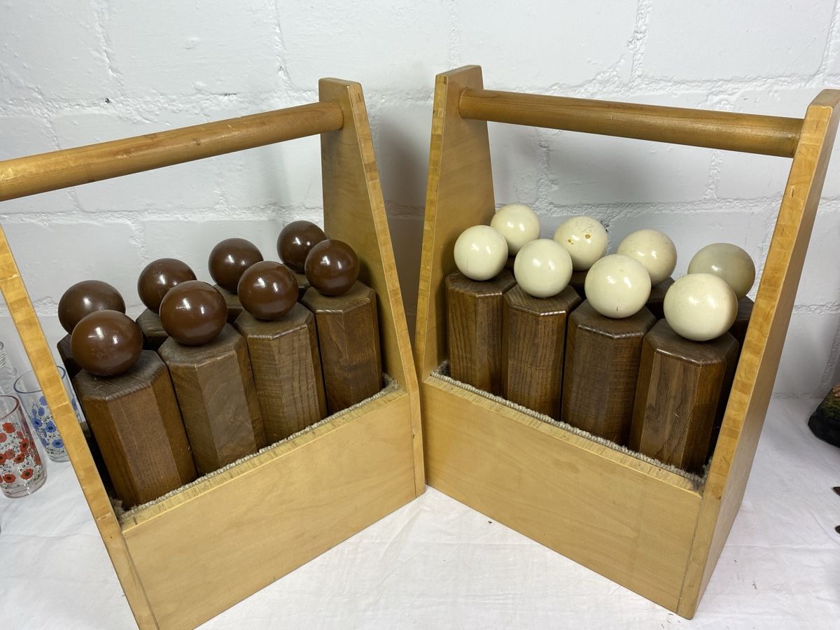 Giochi: Grosses Schachspiel aus Holz, einzigartige Handarbeit – Usato da sursee venduto da trilli-tralli 2