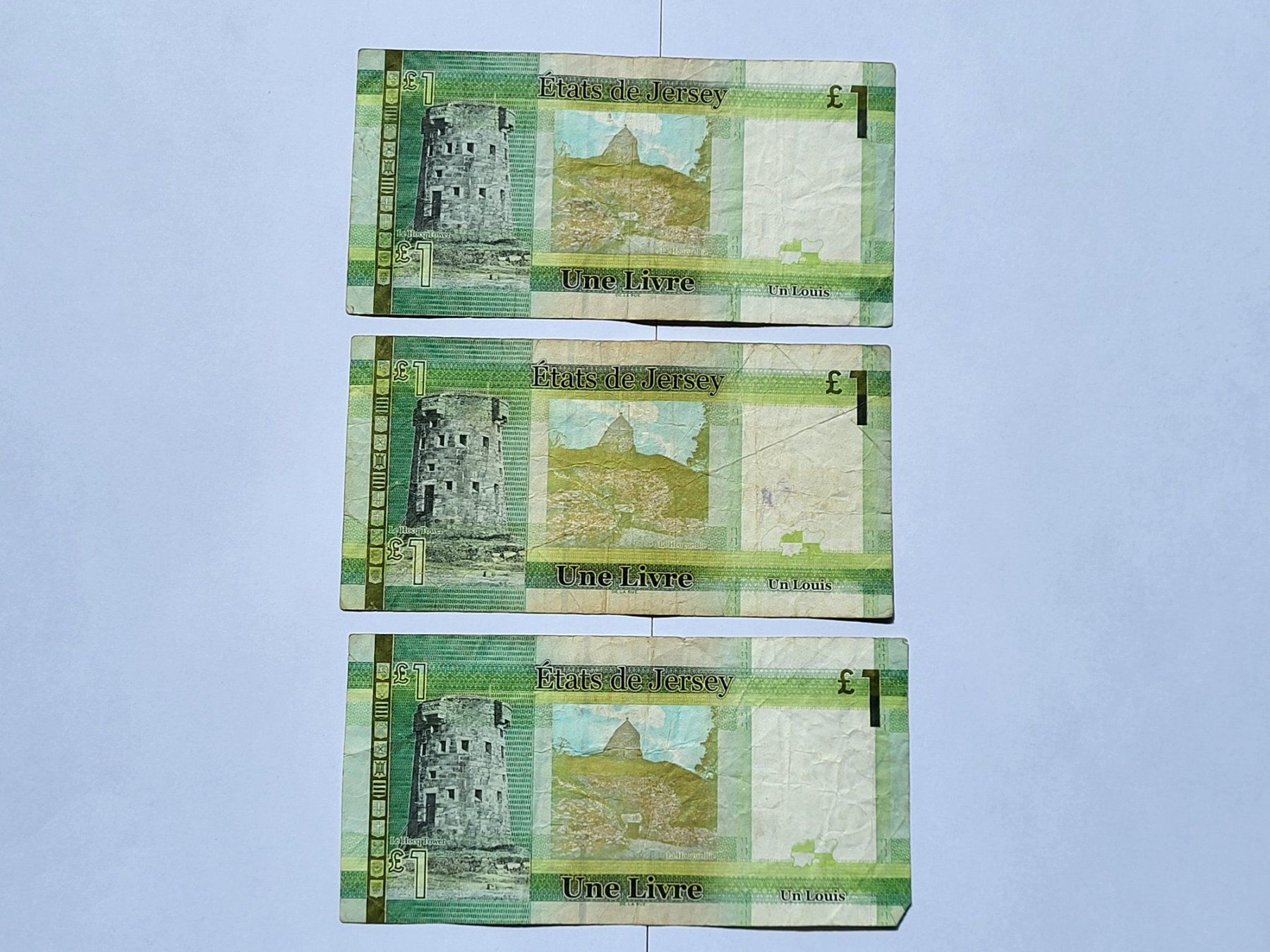 Banconote: Banknoten aus Jersey – Usato da Pravidondaz venduto da LVtik 1