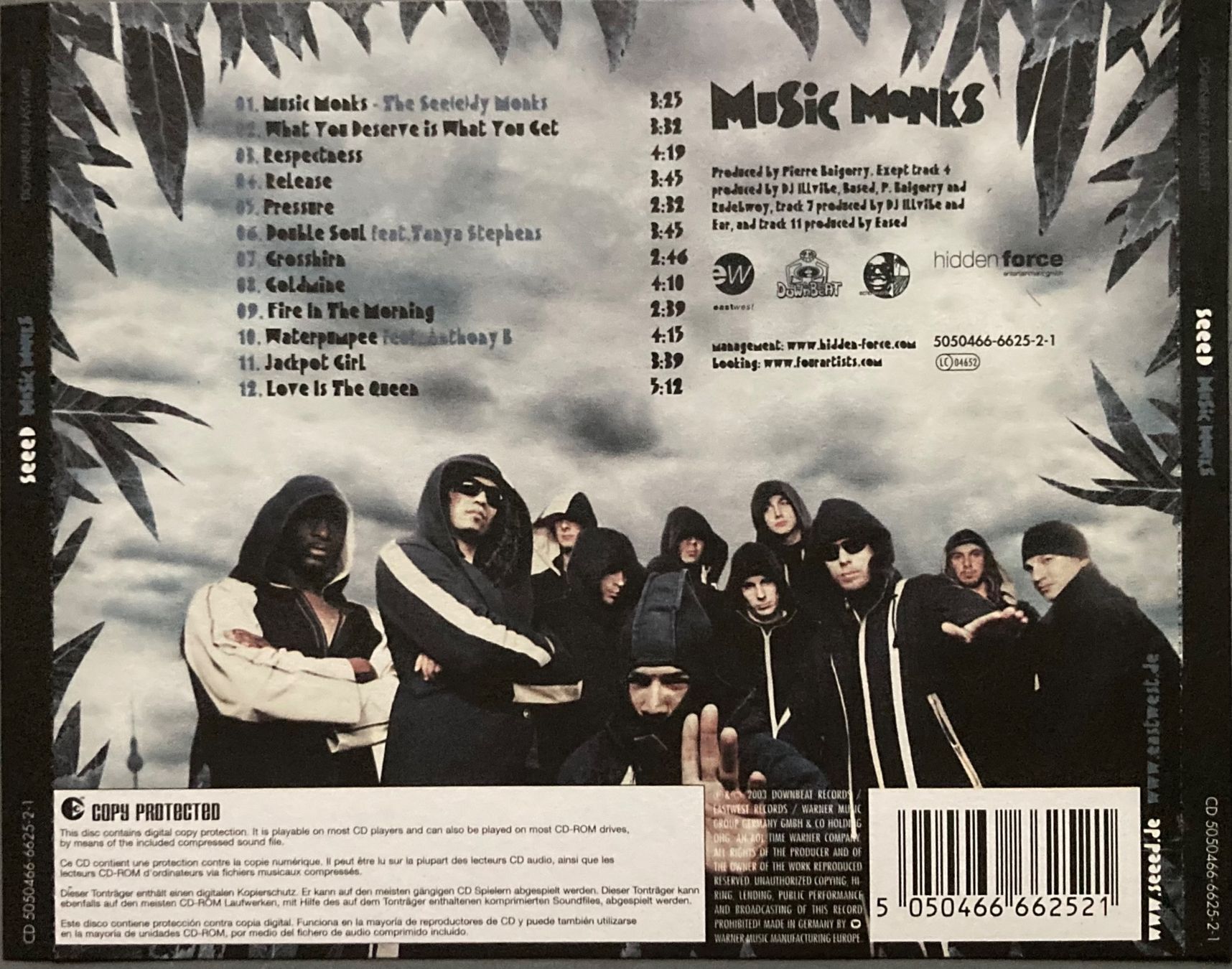 Schallplatten: SEEED - MUSIC MONKS – Gebraucht aus Poliez-Pittet von Newtown-Records 1
