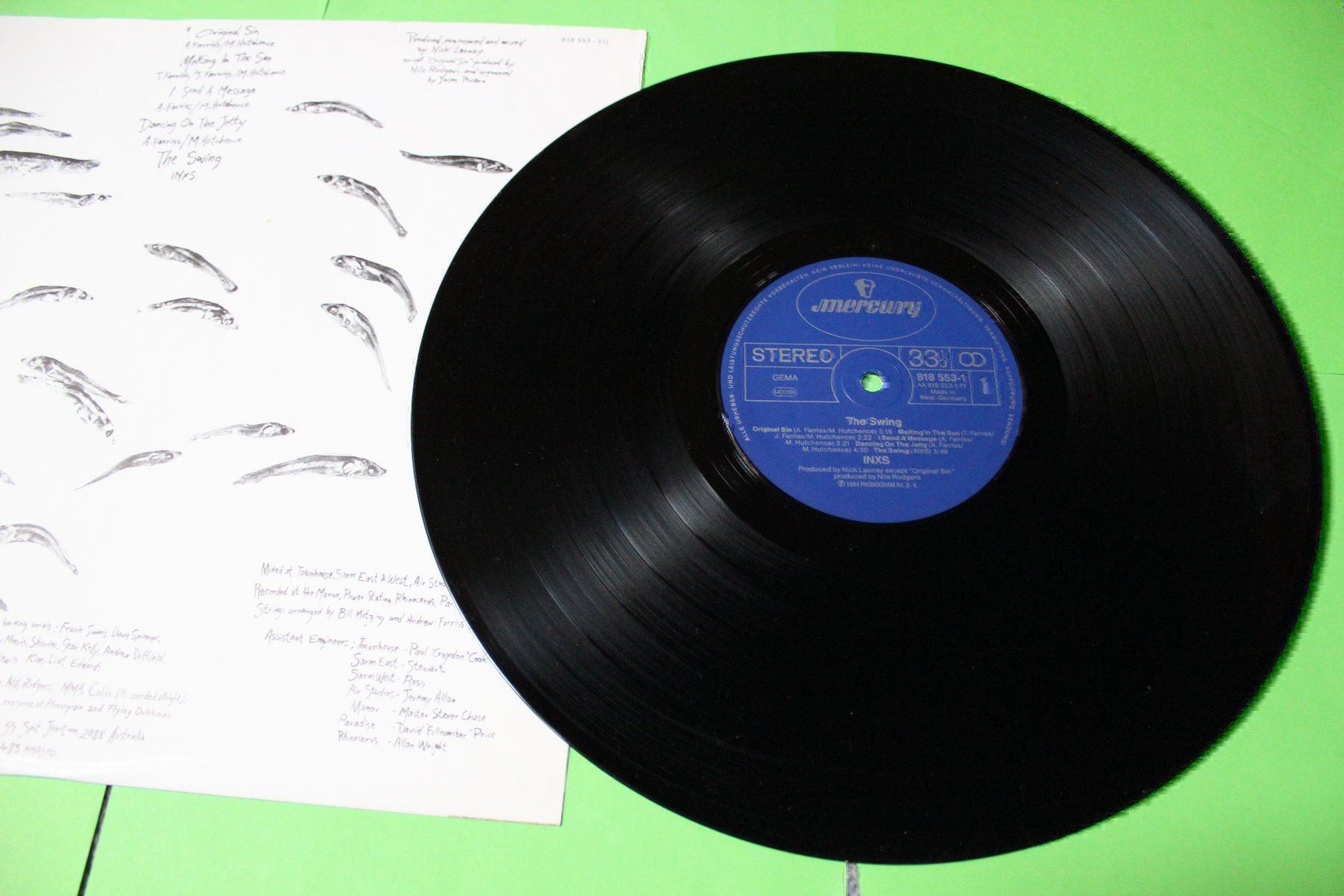 Dischi in vinile: INXS - THE SWING LP Vinyl (12") 1984 – Usato da Tübach venduto da JamesStone 3