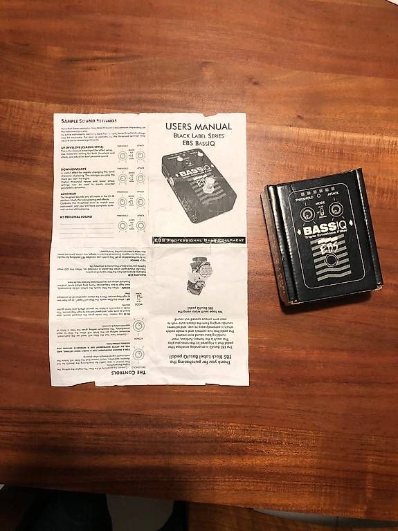 Strumenti musicali: EBS BASS-IQ – Usato da Basel venduto da cozycat 3
