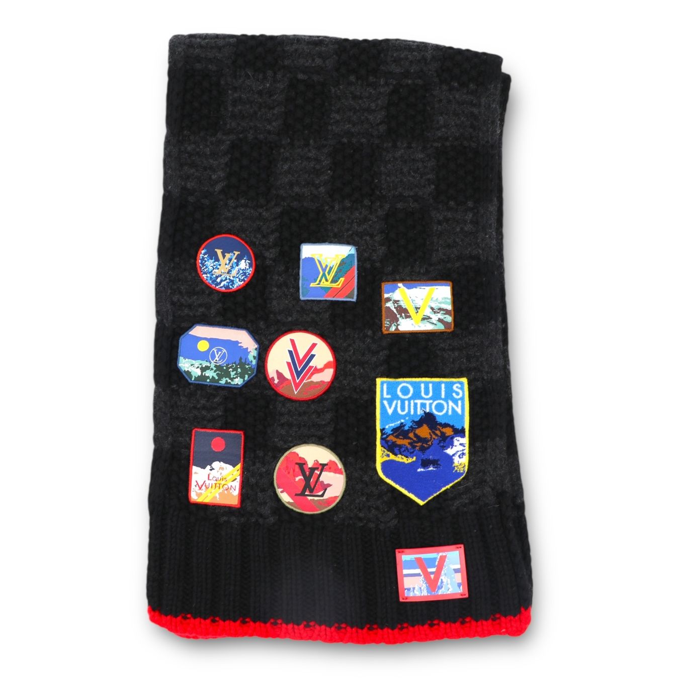Louis Vuitton Foulard & Sciarpe: Louis Vuitton Strickschal Kaschmir – Usato da Binningen venduto da Designerlabels 4