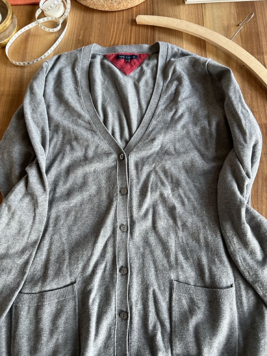 Tommy Hilfiger Giacche: Strickjacke Tommy Hilfiger grau – Usato da Wettingen venduto da Tiffany29 2