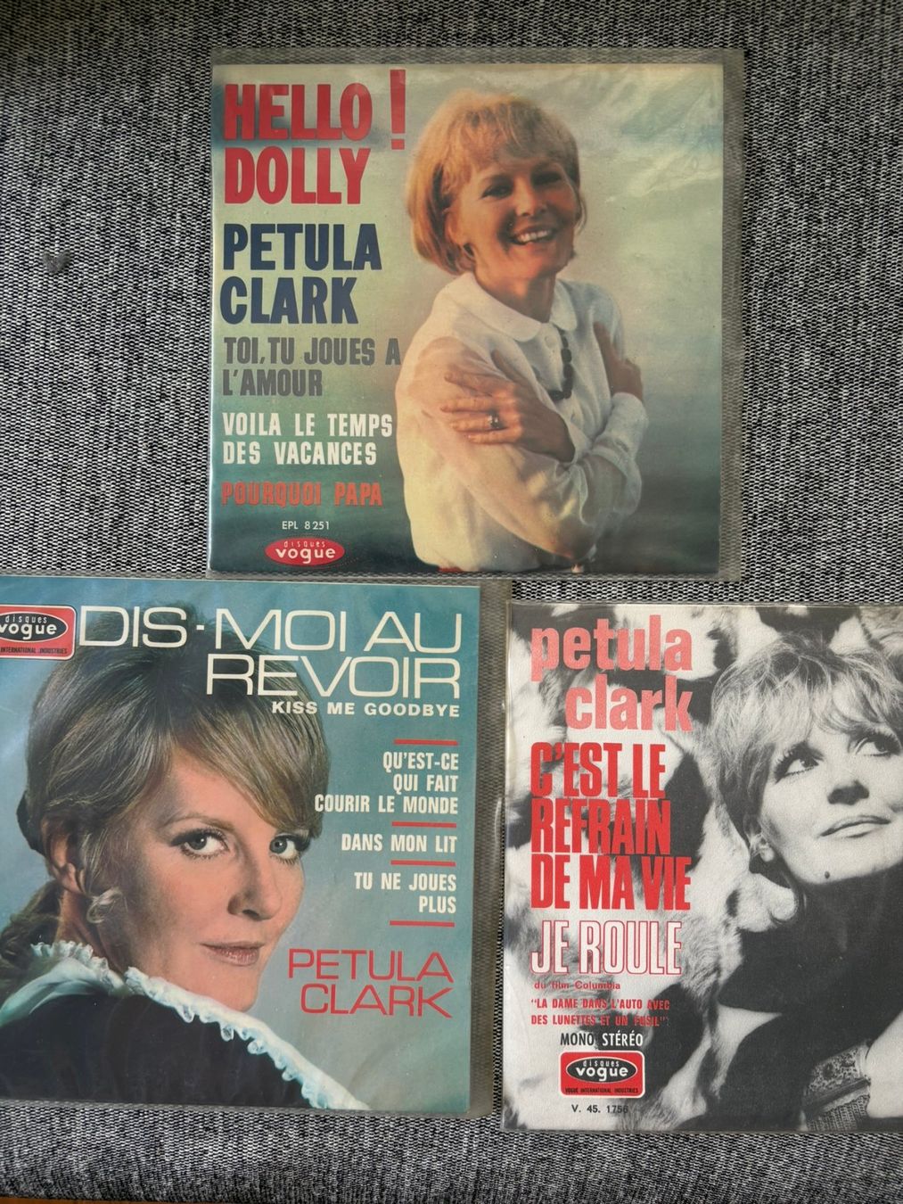 Dischi in vinile: 3xPetula Clark Singles – Usato da Zofingen venduto da Bigron