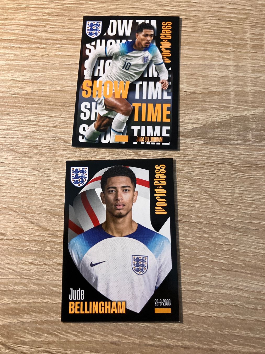 Panini Carte collezionabili: Panini World Class 2x Bilder Bellingham England – Nuovo (secondo la descrizione) da Chur venduto da tozzi-stickerworld