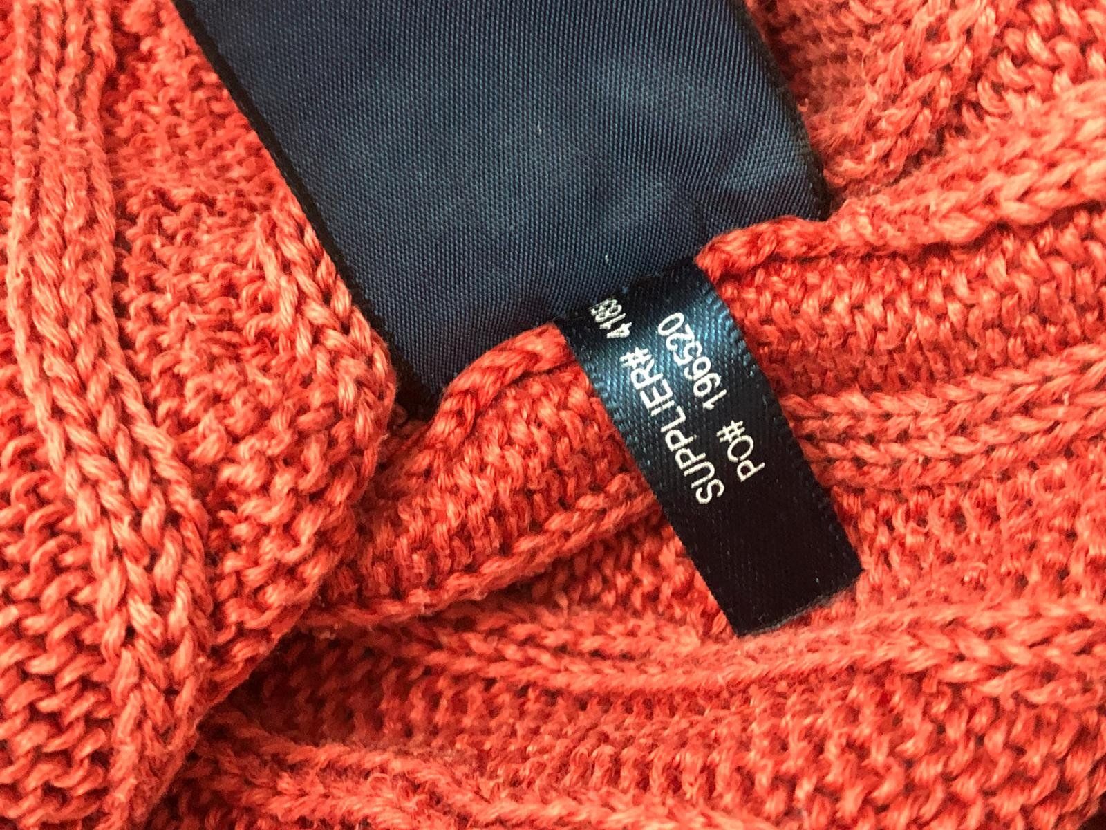 Ralph Lauren Pullover & Sweatshirts: Pull torsadé Ralph Lauren Taille S Orange Rouge – Neu (gemäss Beschreibung) aus Genève von leb_5j62 5