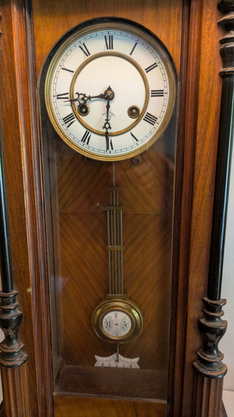 Stand- & Wanduhren: Alte Pendule/Wanduhr – Defekt aus Ligornetto von Ligornetto 2
