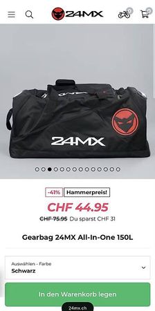 Cross Tasche / Gear Bag